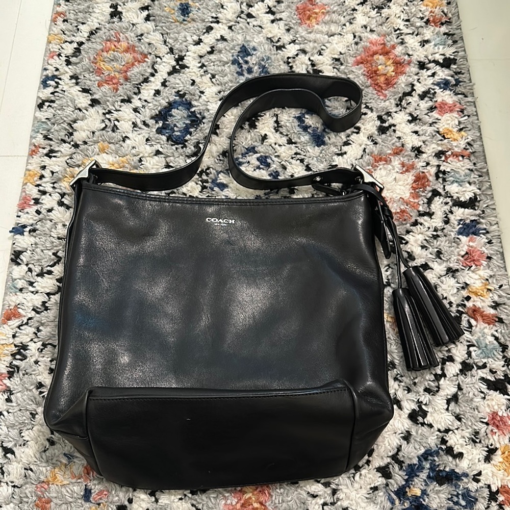 Coach Black Crossbody Satchel